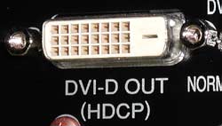Supra cables DVI-D socket